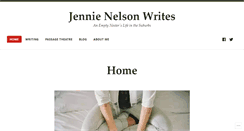 Desktop Screenshot of jenniewrites.com